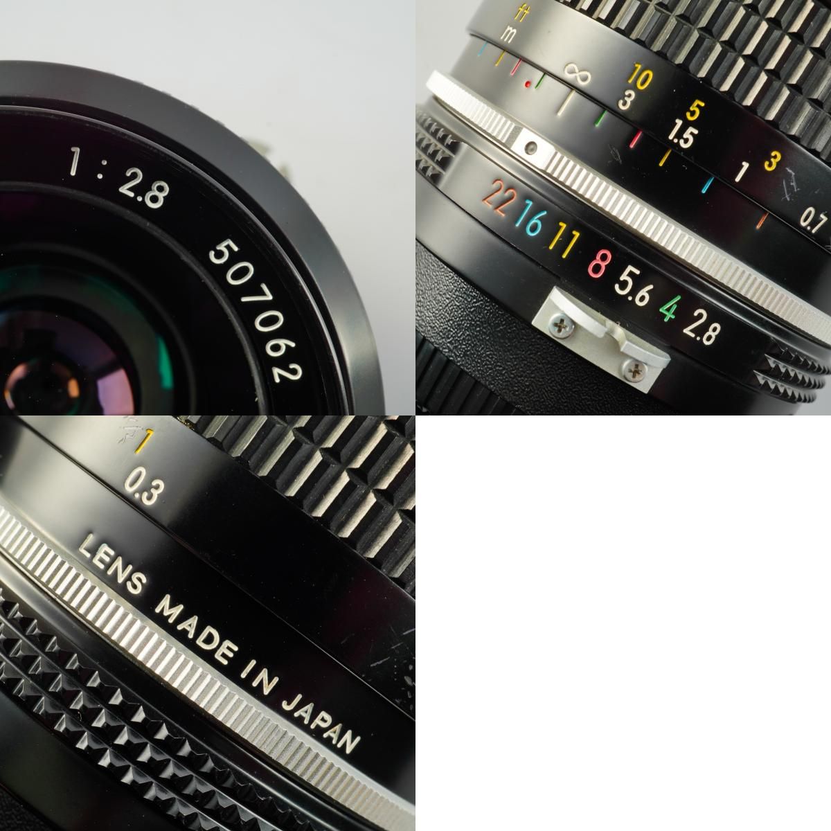 Serviced】 Nikon ニコン 非Ai NIKKOR 24mm F/2.8 単焦点レンズ - メルカリ