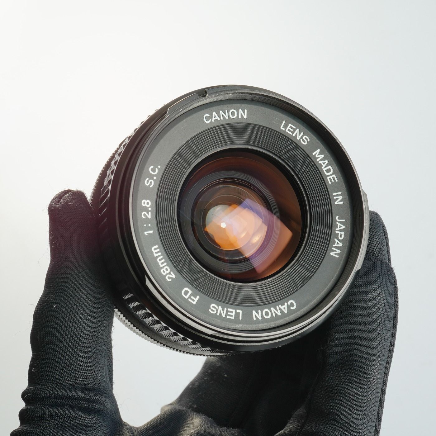 Canon キヤノン FD 28mm F/2.8 S.C. 単焦点レンズ - メルカリ