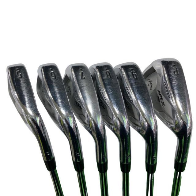 中古】 キャロウェイ APEX PRO(2019) 6S アイアンセット IR NS PRO