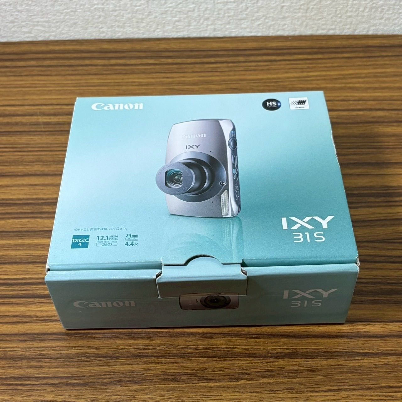 箱付/バッテリー付】Canon IXY 31S シルバー ※充電器のみ欠品 - メルカリ