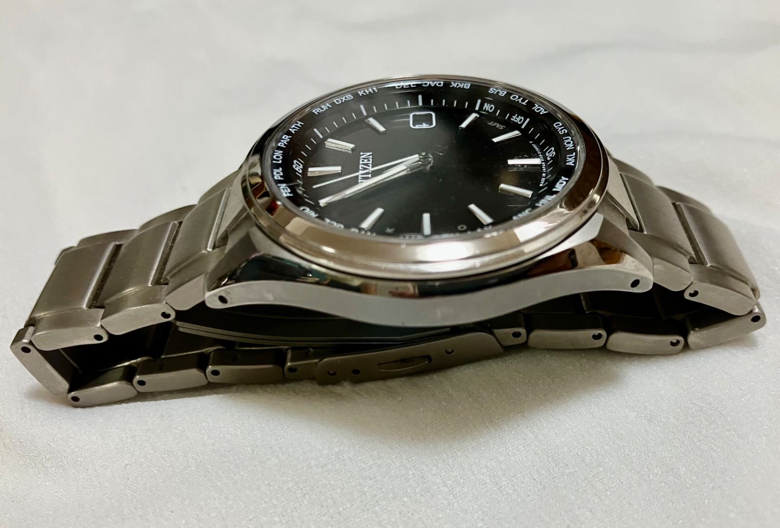 ☆稼動品☆シチズン アテッサ☆H149-S096073☆電波ソーラー☆チタン
