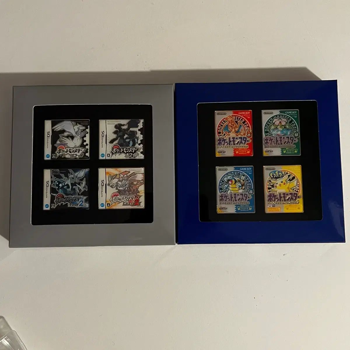 (まとめ売り) ポケットモンスター ポケットモンスター ピンズ ブラック ホワイト 赤 緑 黄 デニム カートリッジ Nintendoチップ