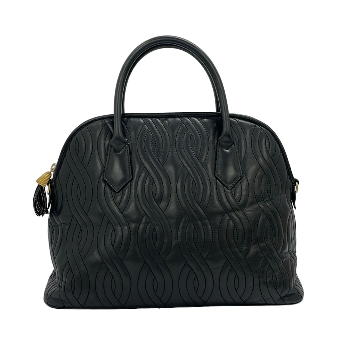 FENDI(フェンディ) ハンドバッグ美品 14092 黒 レザー - メルカリ