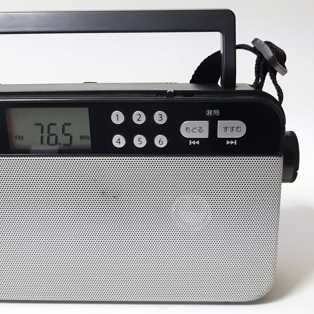 東芝 TOSHIBA ポータブルラジオ TY-SR55 FM/AM ステレオ 動作品 - メルカリ