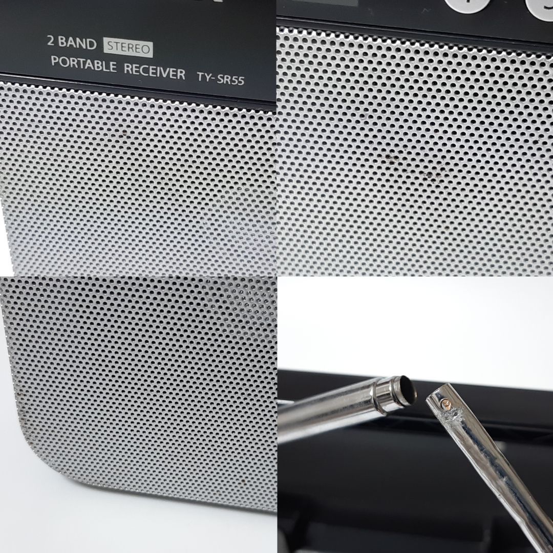 東芝 TOSHIBA ポータブルラジオ TY-SR55 FM/AM ステレオ 動作品 - メルカリ