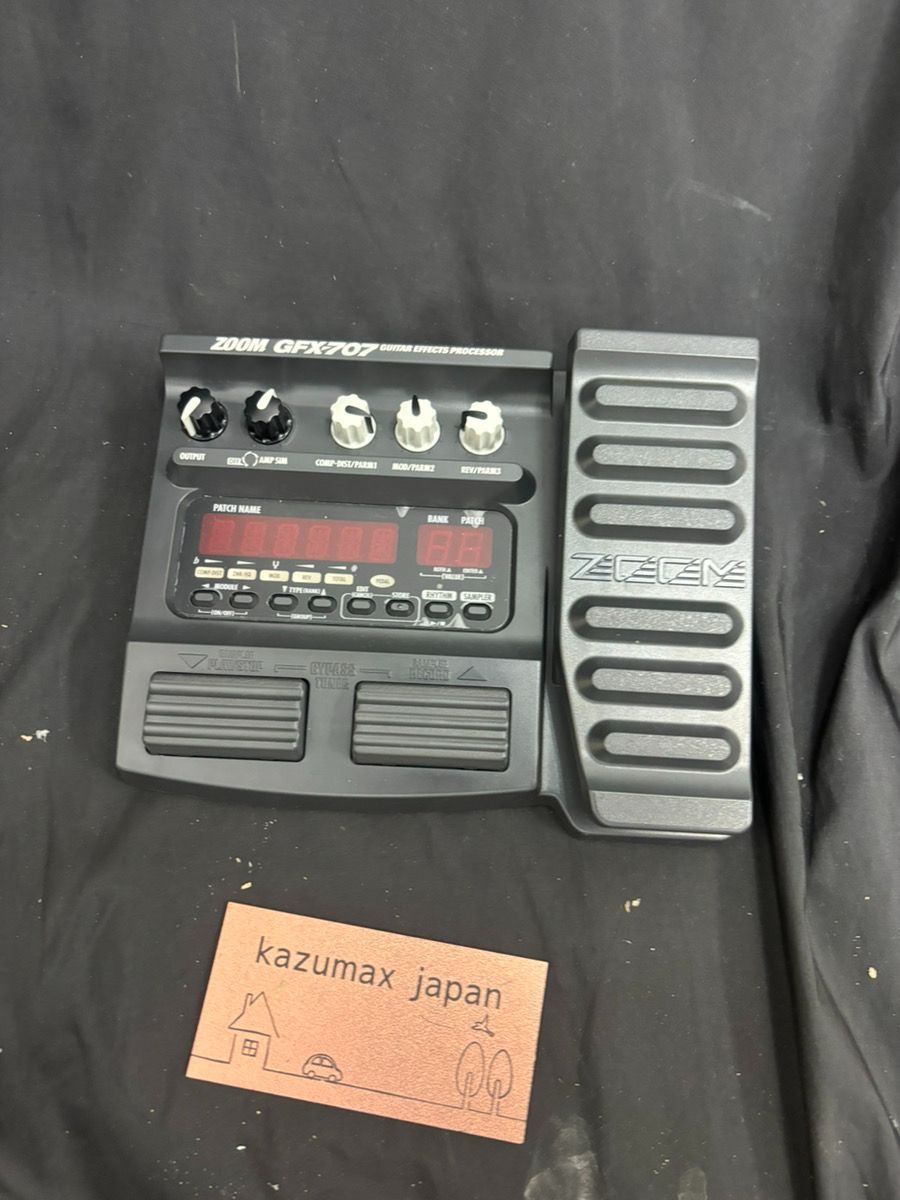 ZOOM GFX-707 ギター マルチエフェクター 動作品 本体のみ