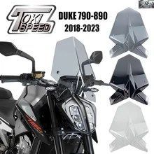 DUKE790 DUKE890 DUKE 790 DUKE 890 R 2017 - 23-25 モーターサイクルスポーツ ウインドスクリーン ウインドシールド バイザー