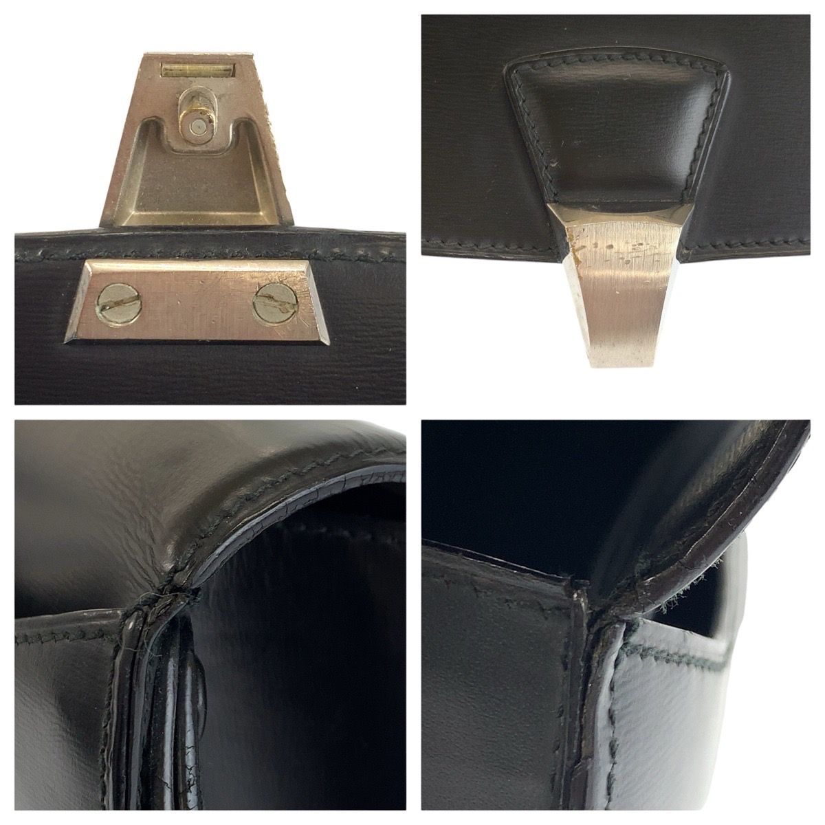 美品 CARTIER カルティエ パシャ ブラック 黒 シルバー金具 レザー