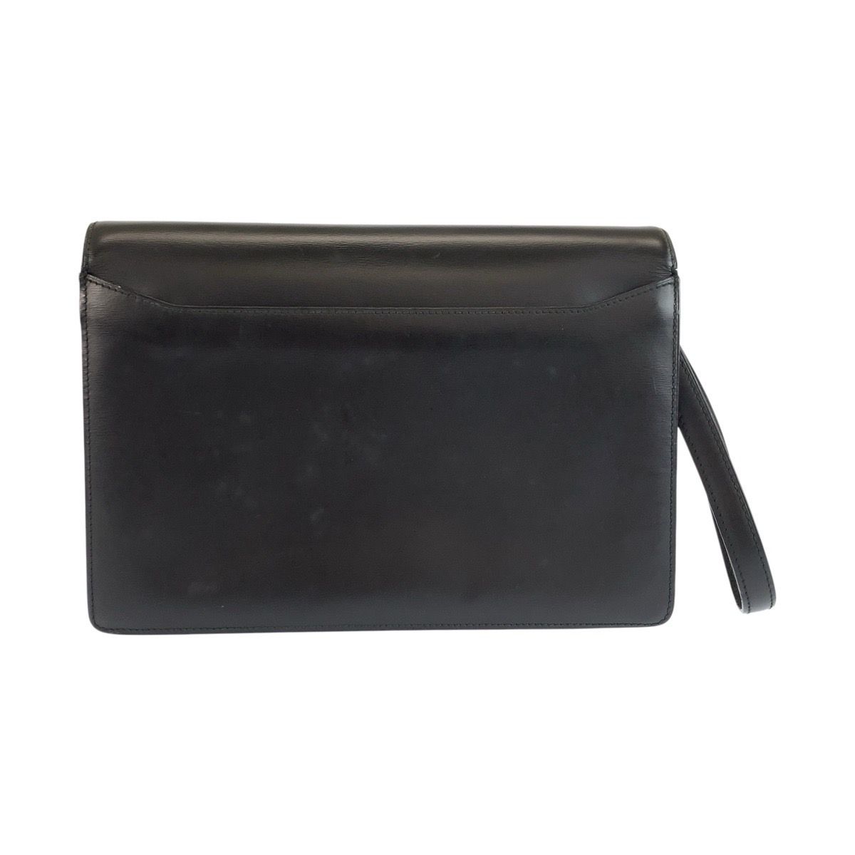 美品 CARTIER カルティエ パシャ ブラック 黒 シルバー金具 レザー