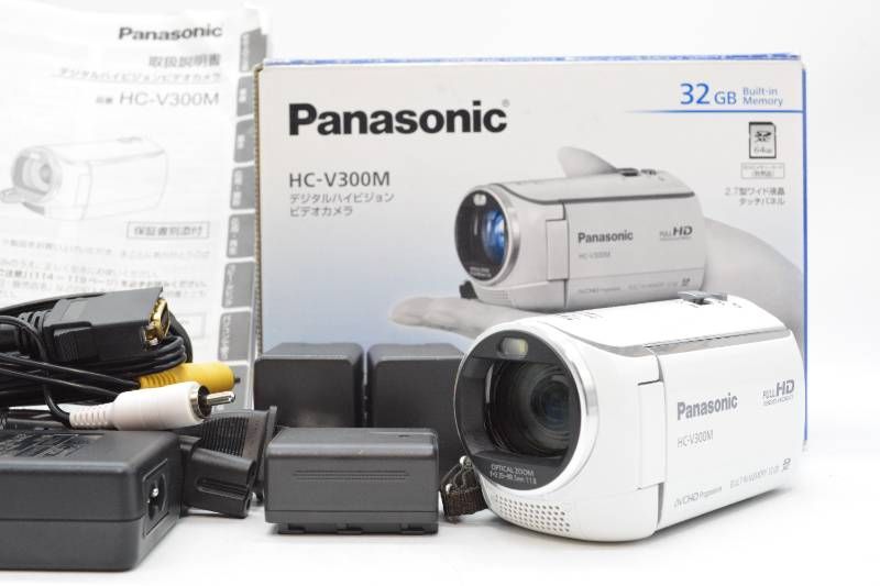 □【極美品】パナソニック Panasonic HC-V300M デジタルハイビジョン