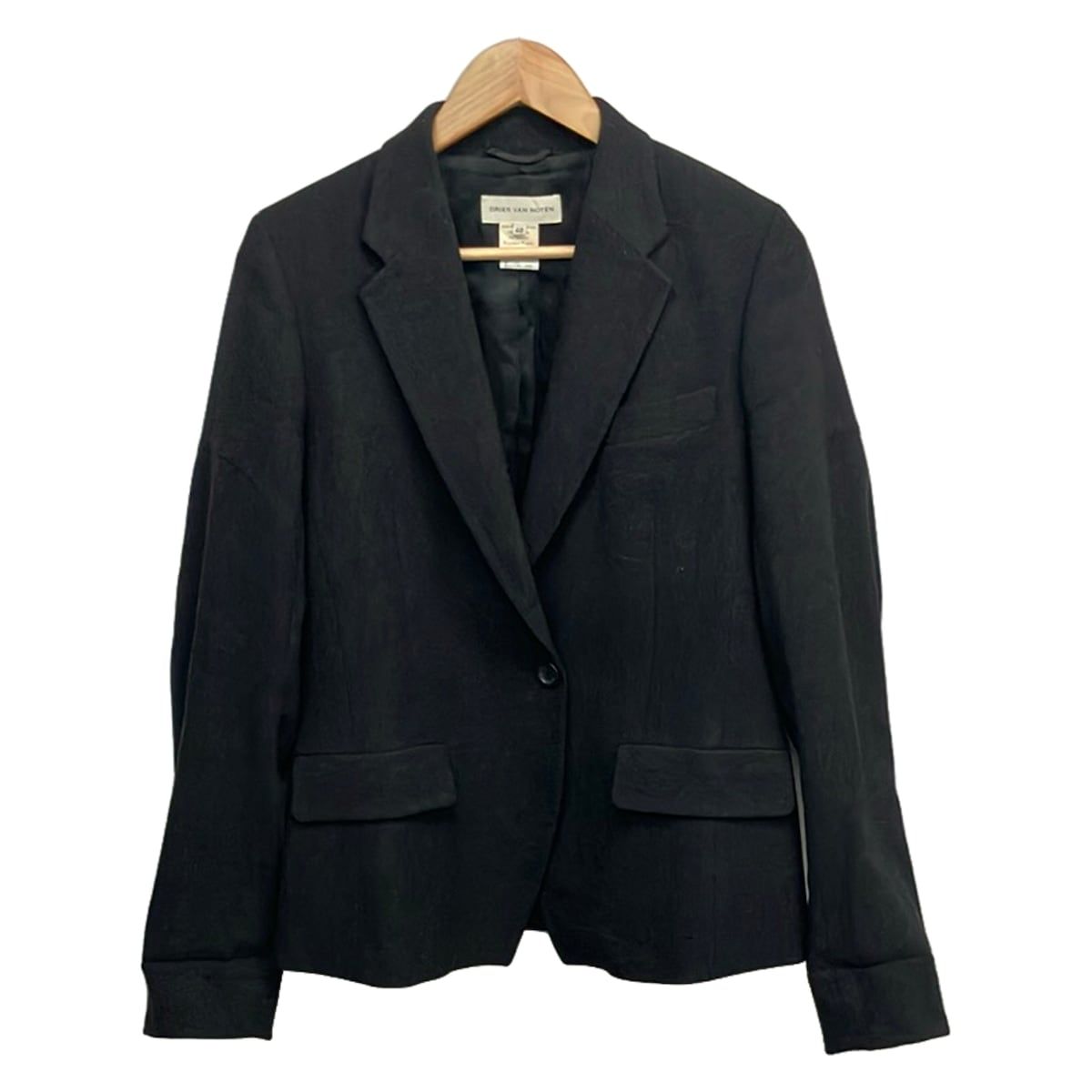 DRIES VAN NOTEN(ドリスヴァンノッテン) ジャケット サイズ40 XL レディース美品 - ダークグレー 長袖/秋/冬 14,616円