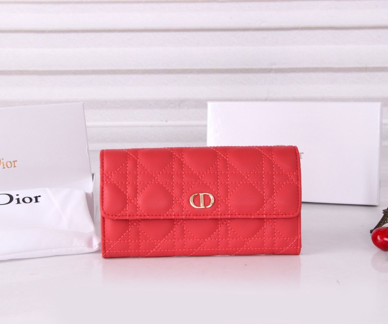 新品 希少 Christian Dior クリスチャンディオール 長財布 さいふ