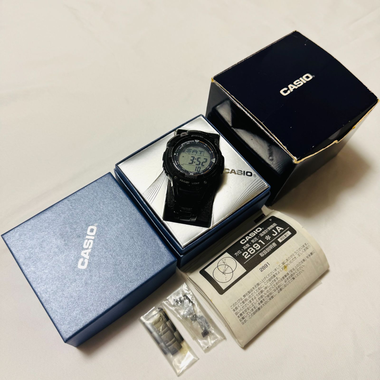 稼働／美品／箱付】プロトレック PRW-1000DCJ 10周年記念モデル 電波