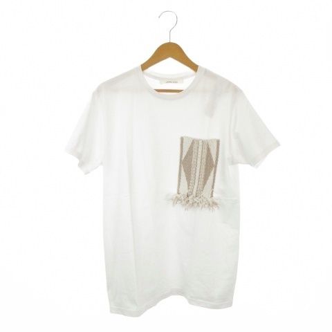 リビアナコンティ Liviana Conti Tシャツ S 白 ホワイト 半袖 ラウンド