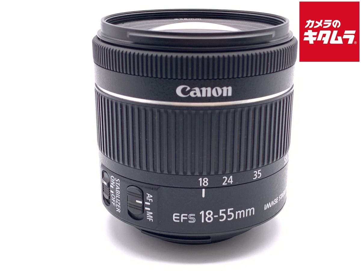 【中古】 【良品】 キヤノン EF-S18-55mm F4-5.6 IS STM