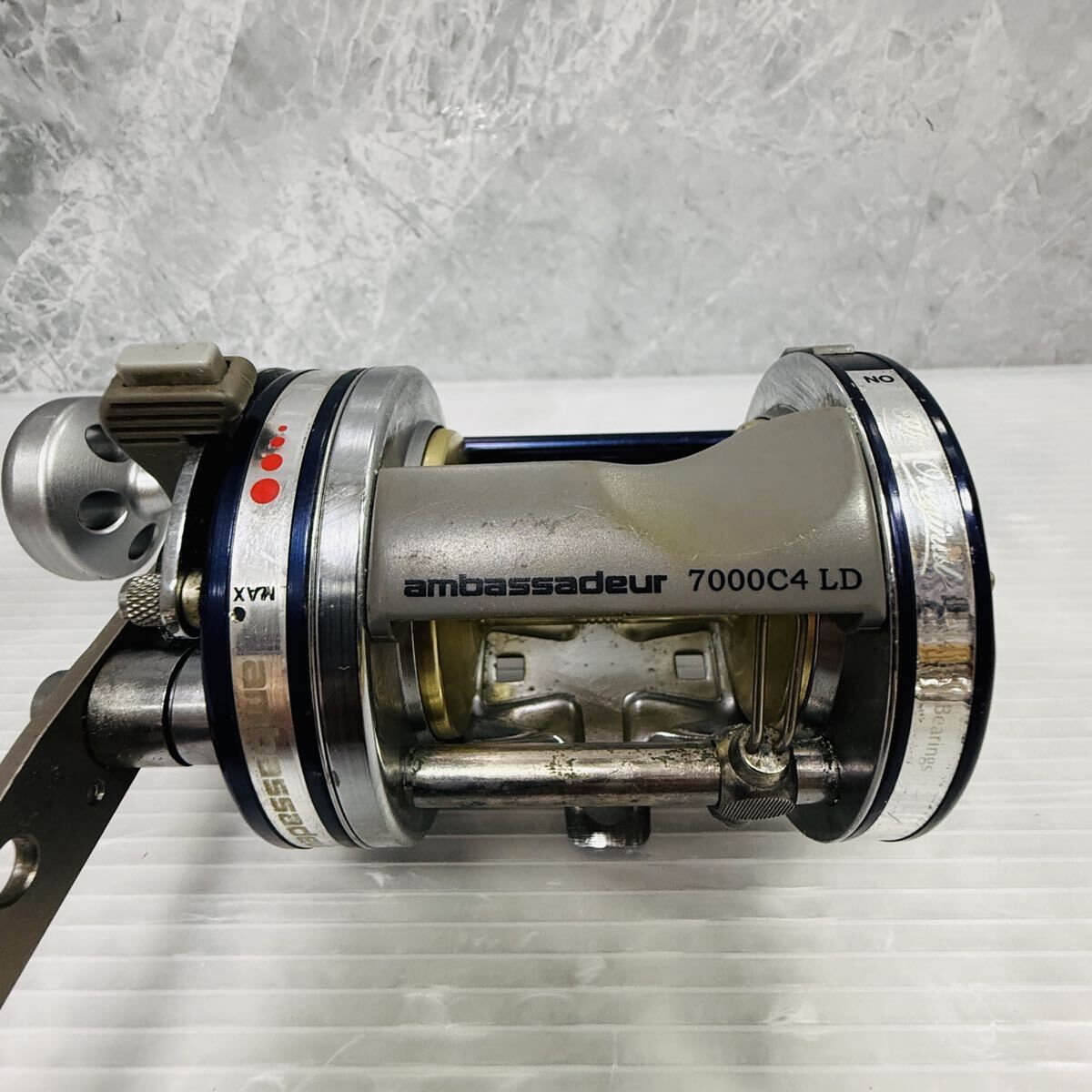 【希少】アブガルシア アンバサダー 7000C4 LD Abu Garcia アブ ガルシア ambassadeur アンバサダー 7000C4LD 簡易