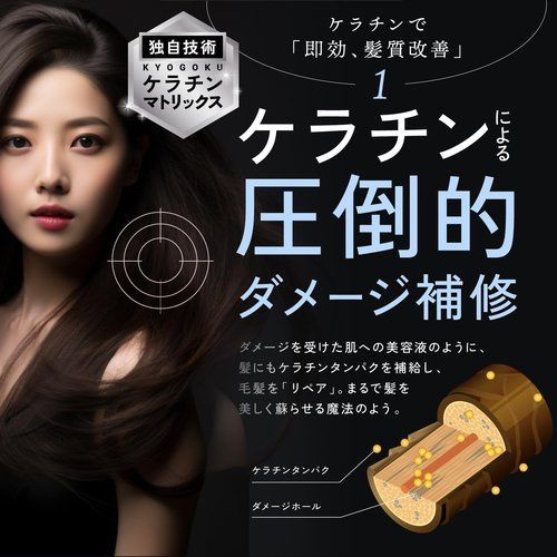 KYOGOKU ケラチン ブースト＋ 原液100% 集中ケア補修型トリートメント