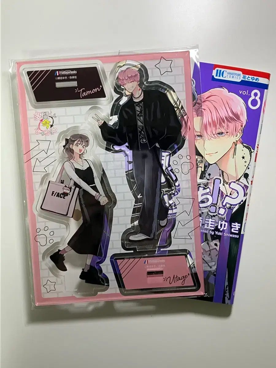 (未開封)タモンくん 今 どちら メロンブックス 8巻 原書 アクリルスタンド 出品