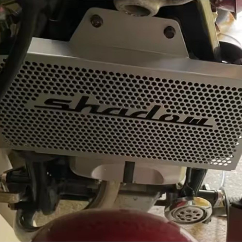 HONDA ホンダ VT125 シャドウ 1999〜2007対応 ラジエーターグリルガードカバー アルミ製