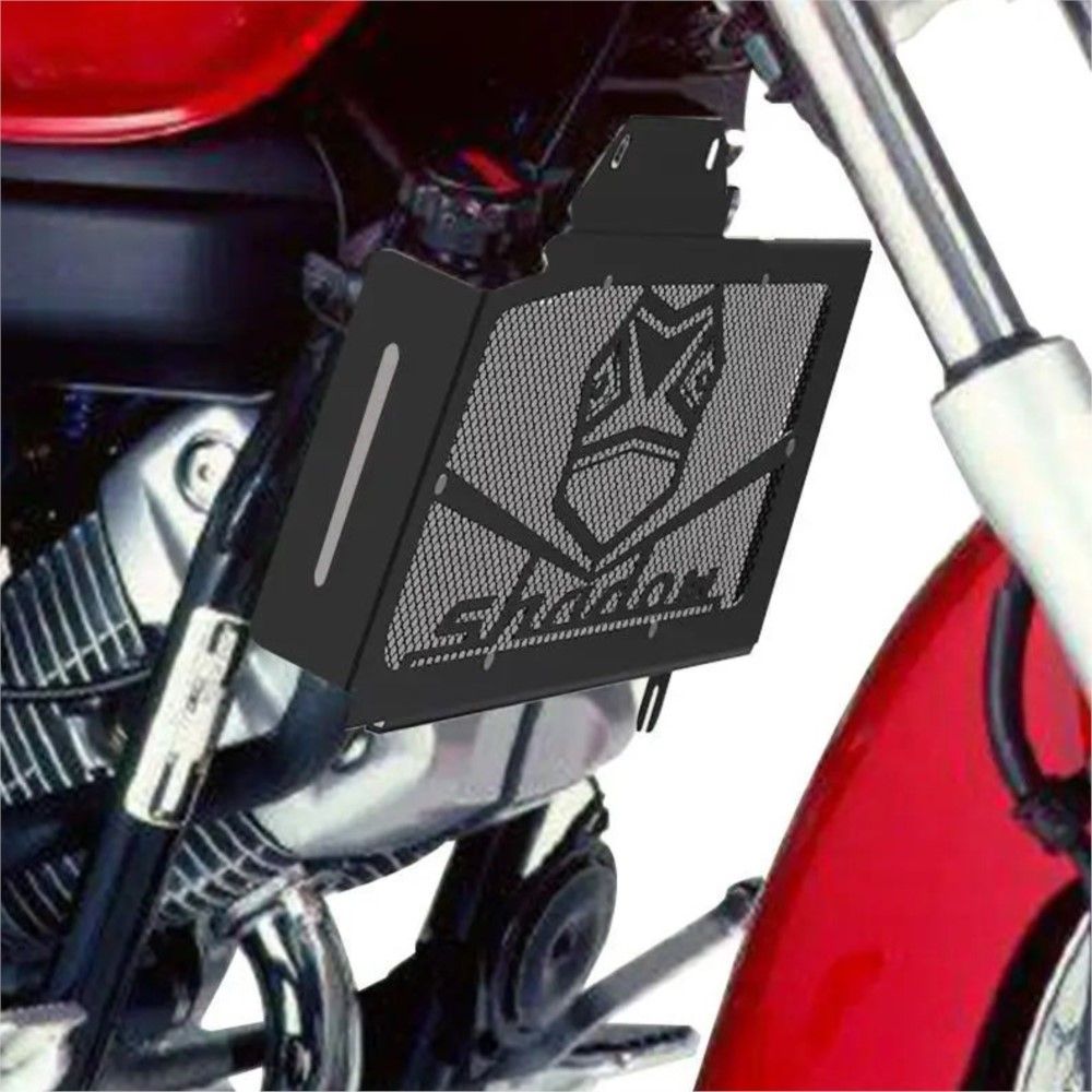 HONDA ホンダ VT125 シャドウ 1999〜2007対応 ラジエーターグリルガードカバー アルミ製