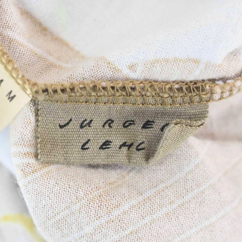 Jurgen Lehl ヨーガンレール ボタニカル柄 チュニック 2枚セット ヨーガンレール JURGEN LEHL チュニック 半袖 ボタニカル柄 M 茶