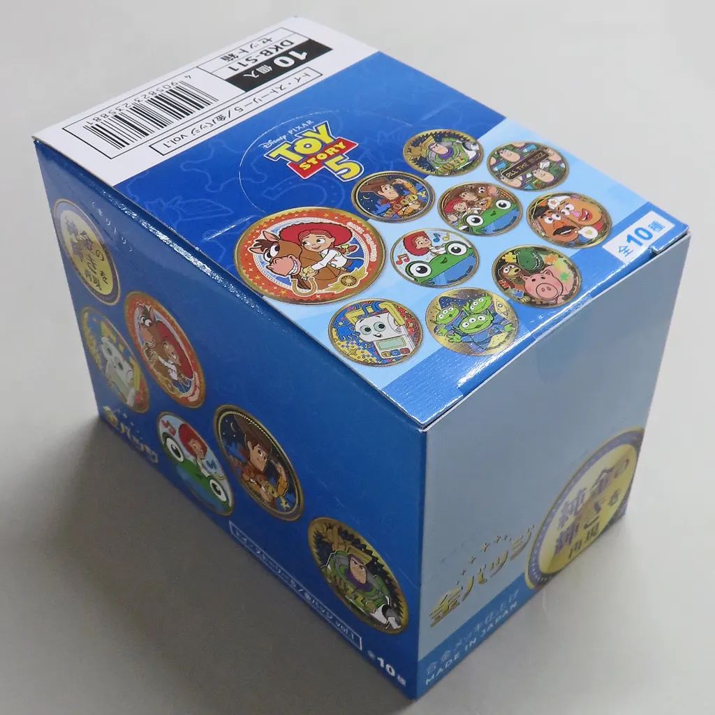 トイ・ストーリー5 金バッジ 10個入 BOX 新品】バッジ・ビンズ 【ボックス】トイ・ストーリー5 金バッジ Vol.1