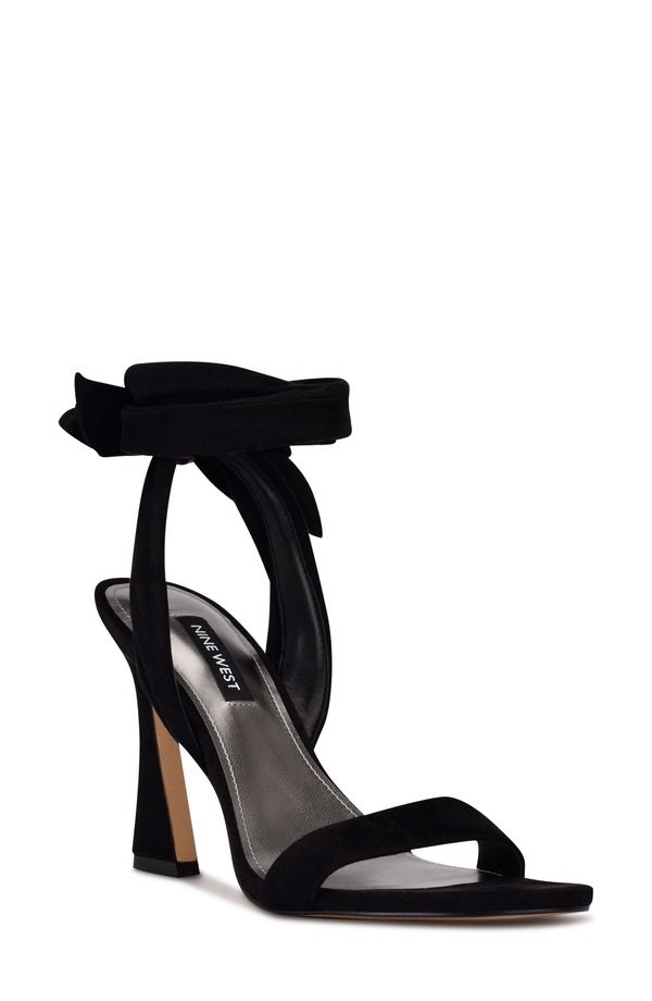 ナインウェスト レディース シューズ ヒール サンダル アンクル Nine West Kelsie Ankle Tie Sandal Black ブラック 15,584円