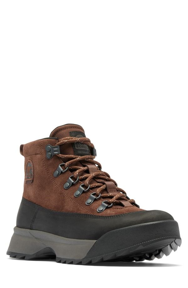 ソレル メンズ シューズ ブーツ・レインブーツ プラスサイズ SOREL Scout 87 Pro Plus Waterproof Bootobacco Black ブラック