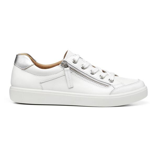 フーター レディース シューズ スニーカー Hotter Chase II Trainers Wide Fit White ホワイト