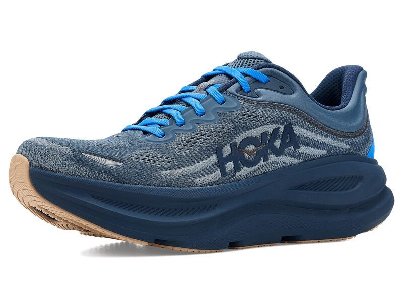 ホカオネオネ メンズ シューズ スニーカー Hoka Bondi 9 Faded NavySlat ネイビー