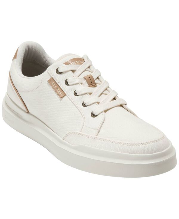 コールハーン メンズ シューズ スニーカー レース Cole Haan Mens GrandPro Yacht LaceUp Sneakers Ivory Tuscan Sand アイボリー