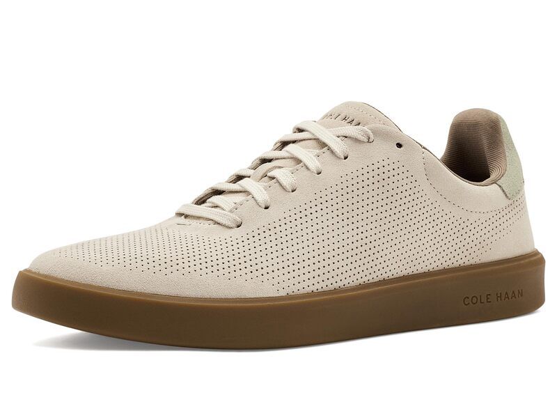 コールハーン メンズ シューズ スニーカー Cole Haan Grand Crosscourt Daily Laser Sneakers Oxford Tan Sued タン