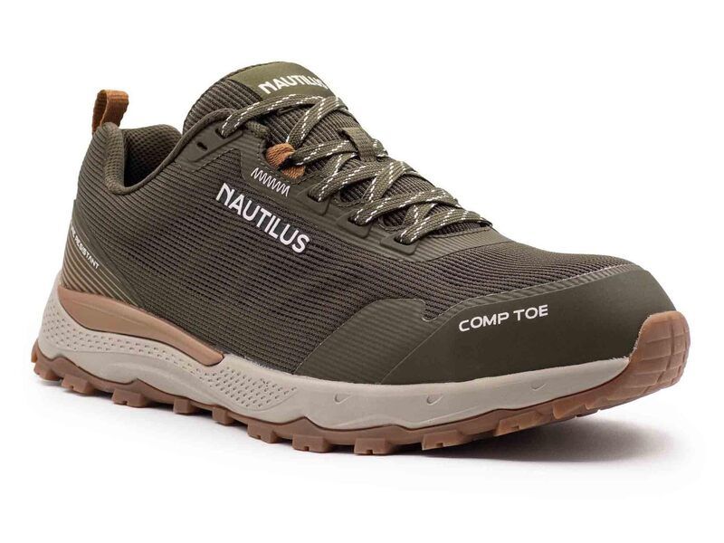 ナウティルスセーフティ メンズ シューズ スニーカー Nautilusafety Footwear Trillium N5306 Green グリーン