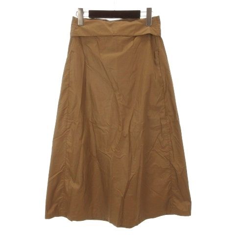 Sマックスマーラ 'S Max Mara バックリボン フレア スカート ブラウン