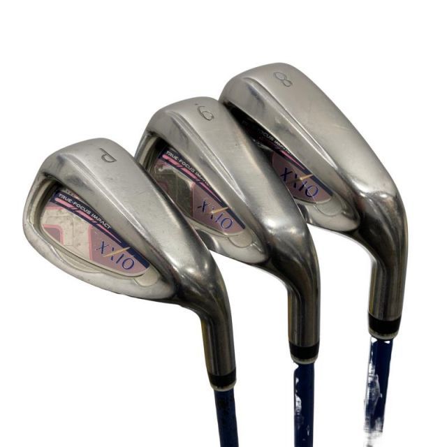 【中古】 ダンロップ XXIO(2018) 5S レディース アイアンセット IR XXIO MP1000L(アイアン) (フレックスL) レディース 女性用 右利き 右用 Dランク ゴルフクラブ
