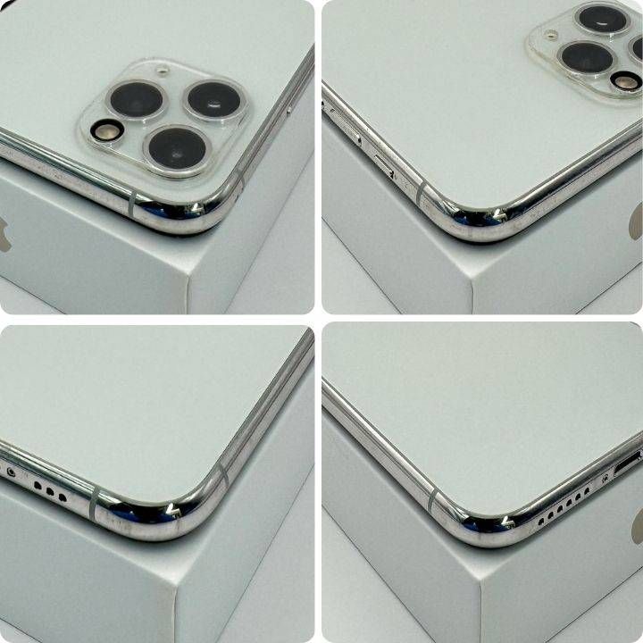 iPhone 11 Pro 256GB シルバー SIMフリー 新品バッテリー - メルカリ