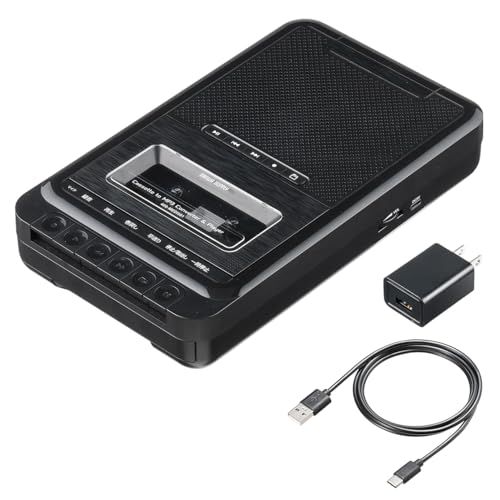 サンワダイレクト カセットテープ MP3変換プレーヤー USBメモリ/microSD保存 デジタル化 PC不要 AC電源/乾電池 カセットテープスピーカー 400-MEDI051★ 1ea8bb8f