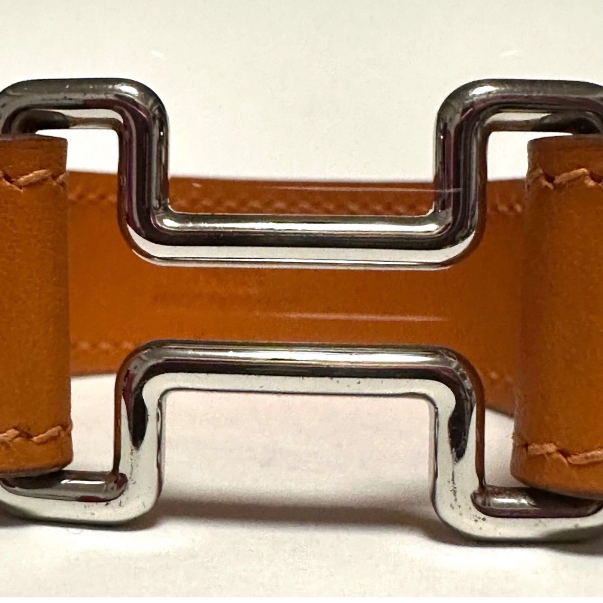 エルメス HERMES ブレスレット バングルナイト Hブレスレット Hロゴ