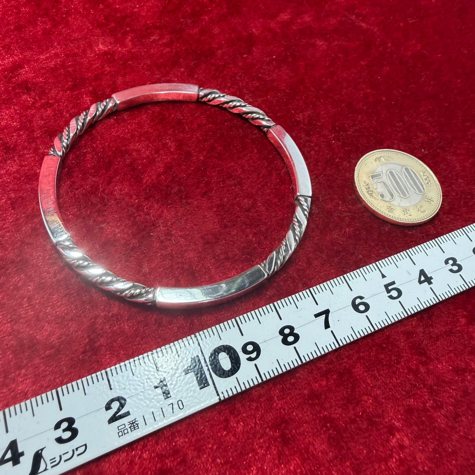 美品 バングル ♯17c ジョージジェンセン/GEORG JENSEN - メルカリ