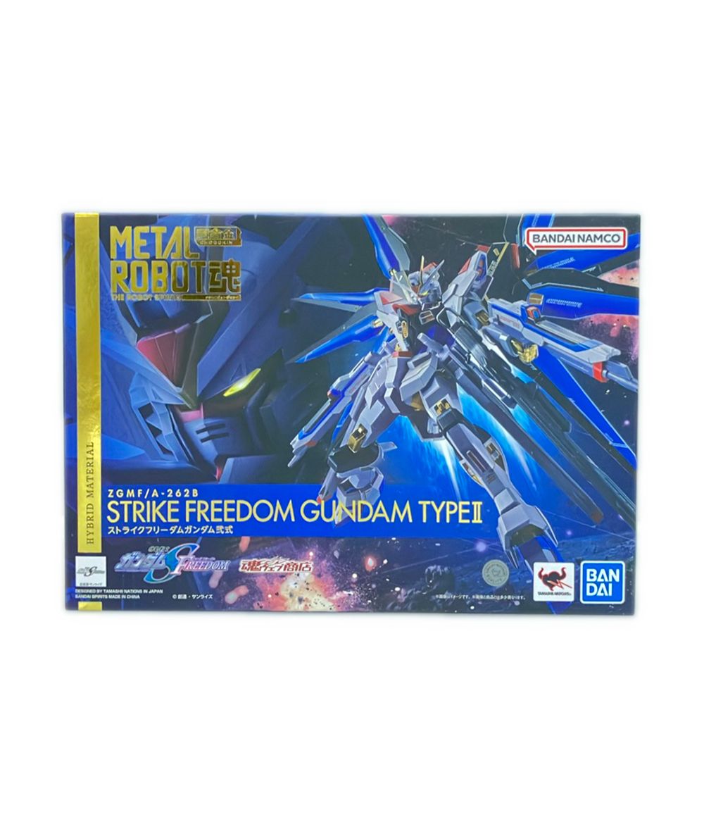 バンダイ 機動戦士ガンダムSEED FREEDOM METAL ROBOT魂 ZGMF/A-262B ストライクフリーダムガンダム弍式 フィギュア