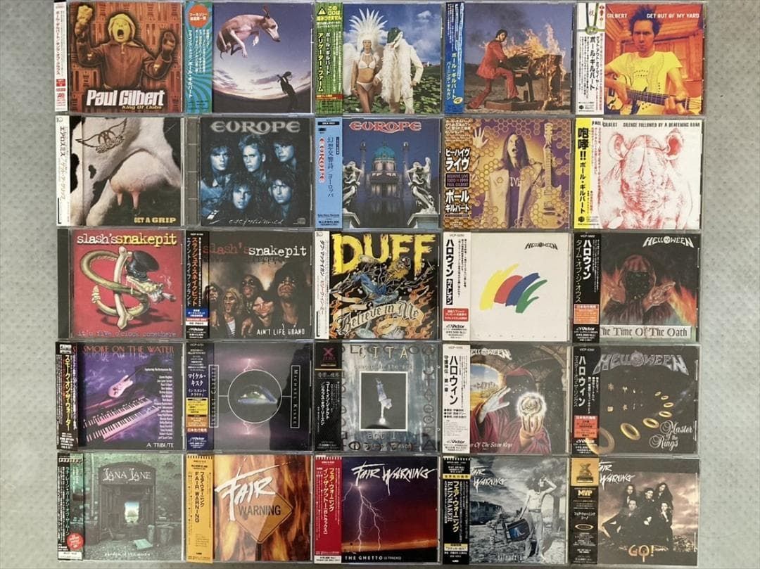 メタル・ハードロック CD 帯付き多数 まとめて約100枚セット [DB839] メタル・ハードロック CD 帯付き多数 まとめて約100枚セット [DB839