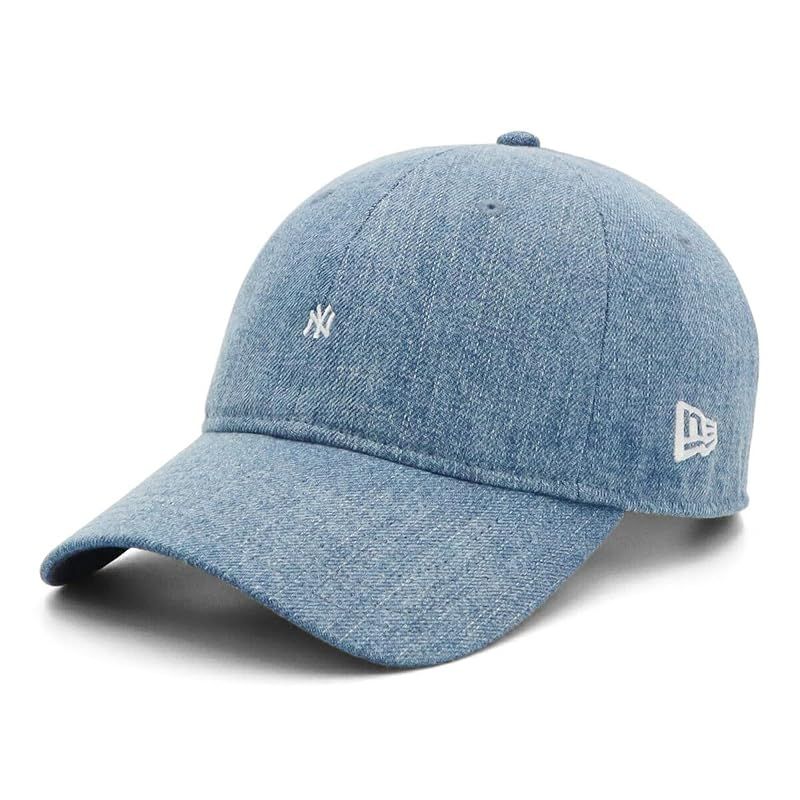 ニューエラ New Era キャップ 9TWENTY 14551011 N840TW267 NYウォッシュドデニム ブルー マイクロロゴ ONSPOTZ別注 Micro Logo レディース MLB ニューヨーク・ヤンキース エムエルビー 920 ローキャ 0