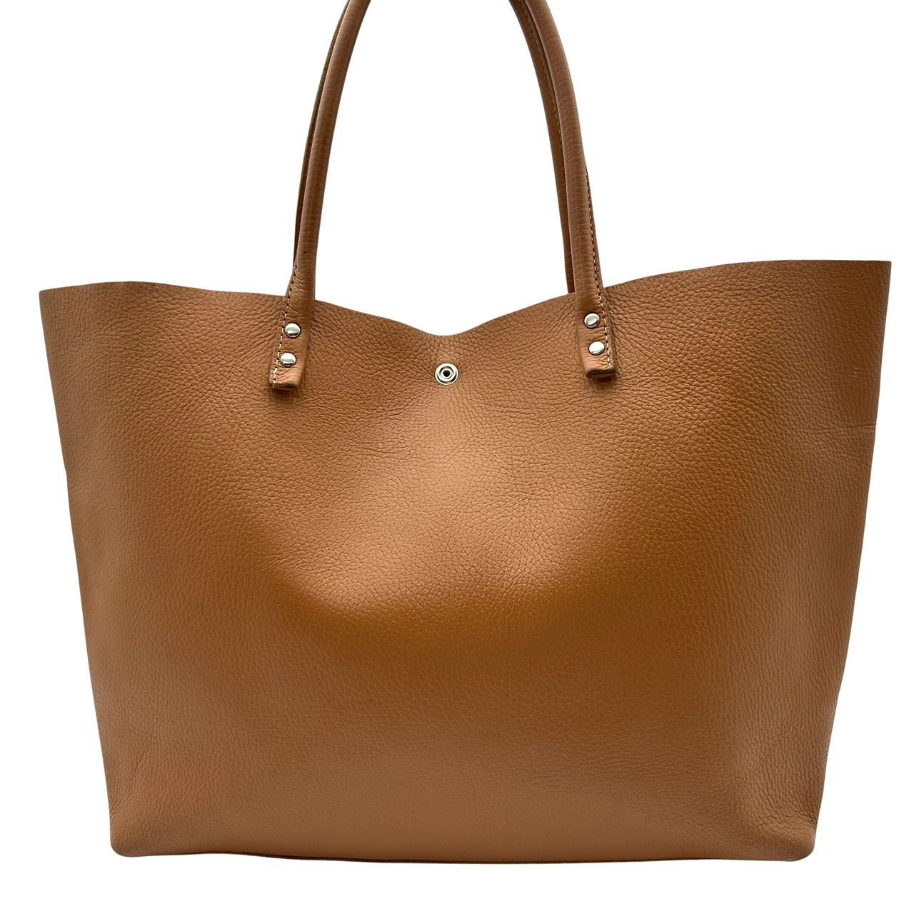 B5658】 CREAM COMPANY クリームカンパニー トートバッグ レザー シボ 