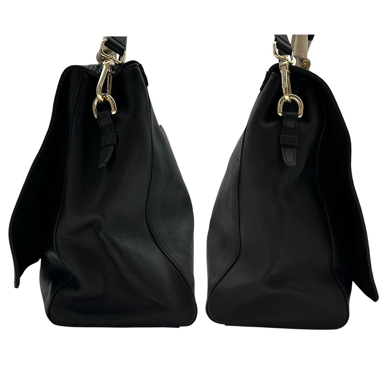 B5679】 FURLA フルラ ショルダーバッグ 2way 斜め掛け ブラック 