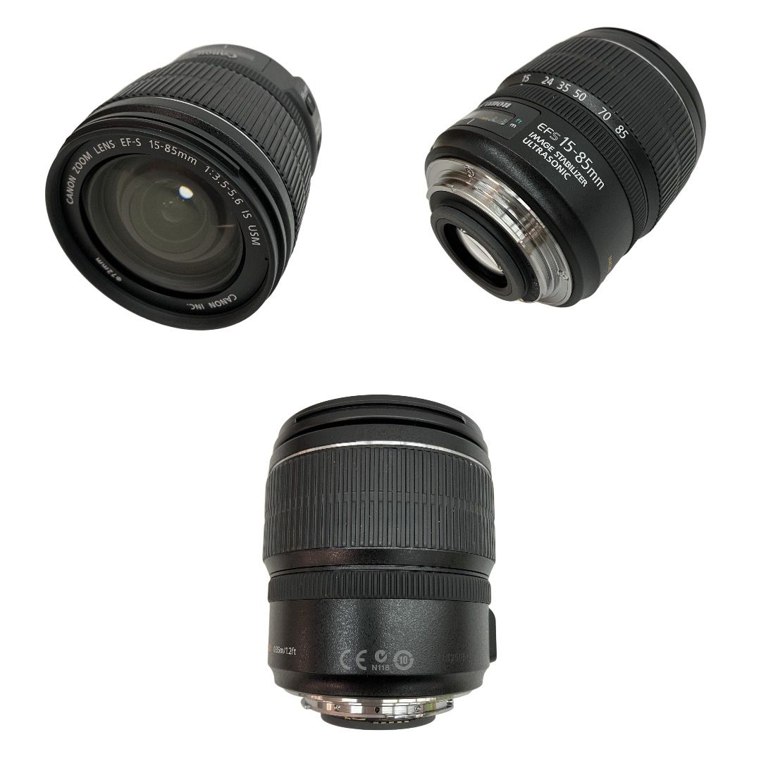 Canon EOS 7D デジタル一眼レフ EF-S 15-85mm F3.5-5.6 IS USM レンズ