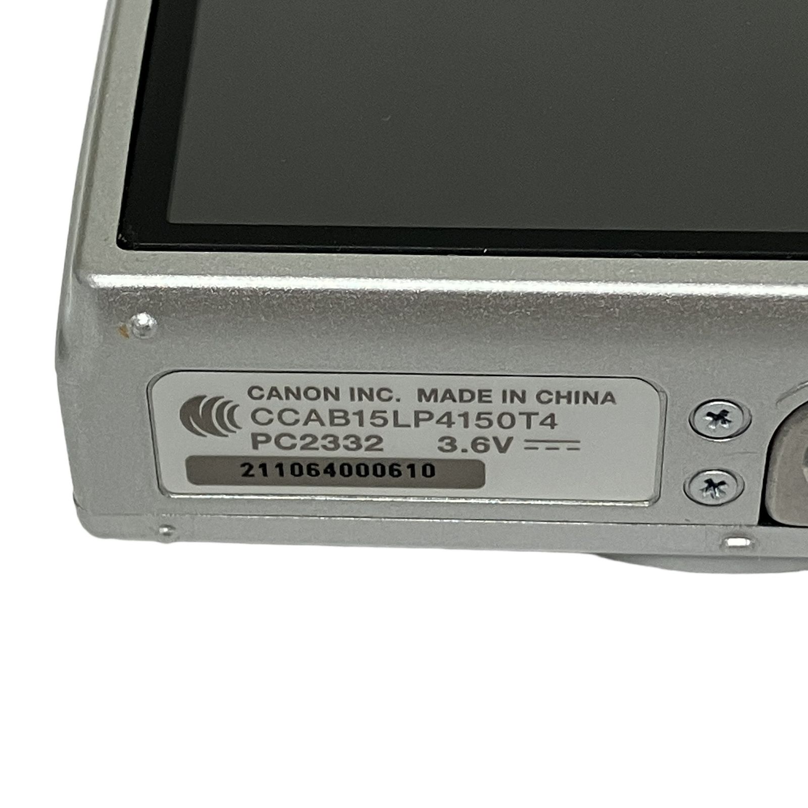 Canon IXY 210 デジタルカメラ コンデジ CCDセンサー Y2K F11423107