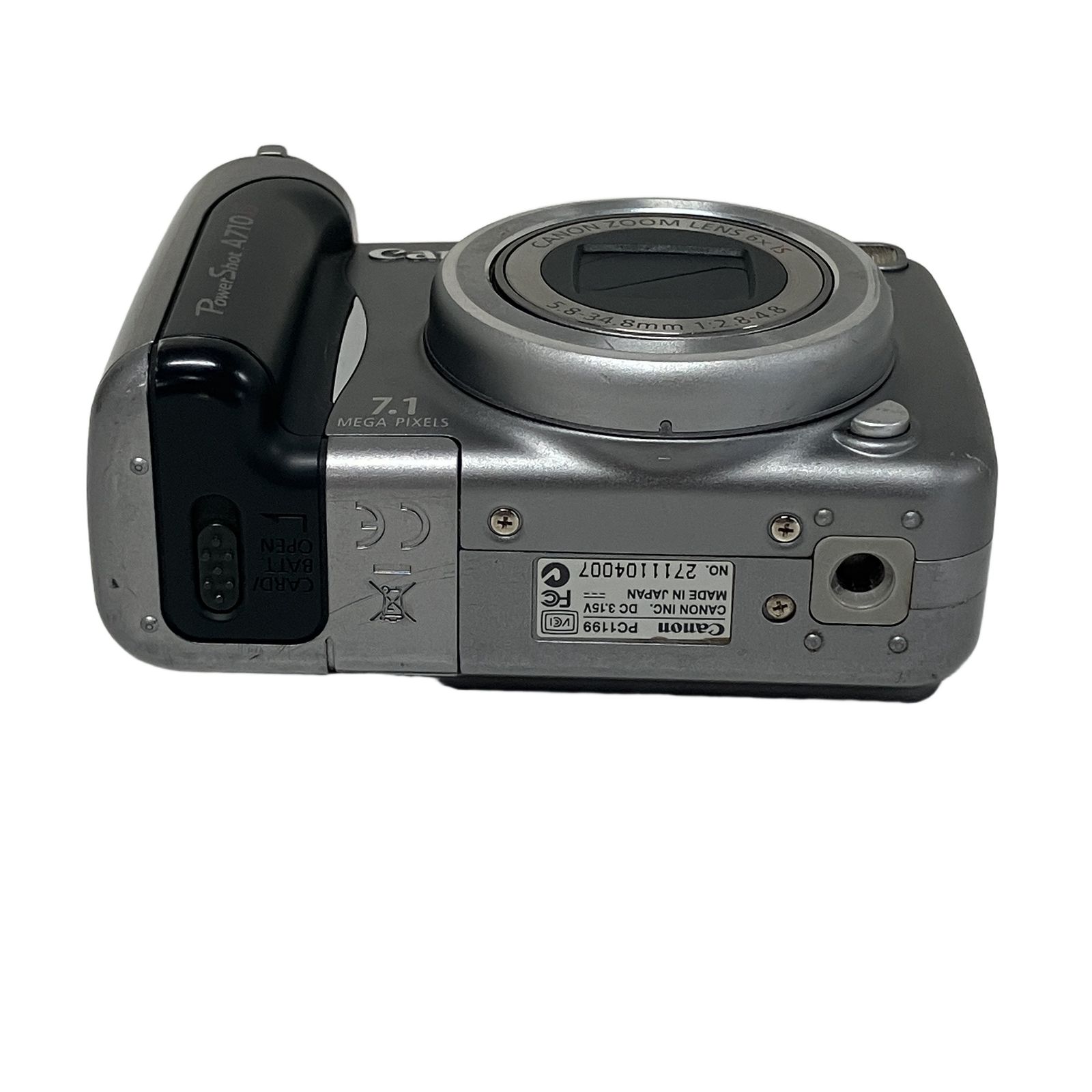 Canon PowerShot A710 IS コンパクトデジタルカメラ キヤノン コンデジ