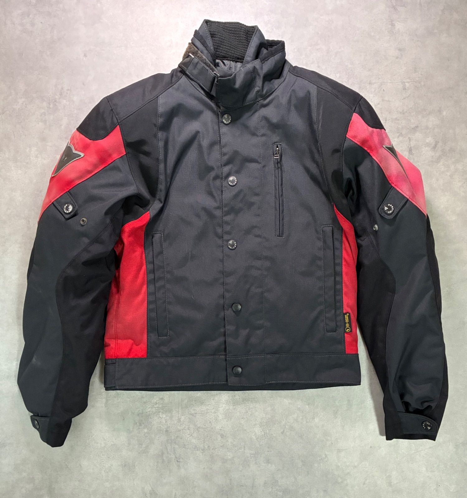 ダイネーゼ DAINESE バイクジャケット プロテクター付 D-DRY 黒赤