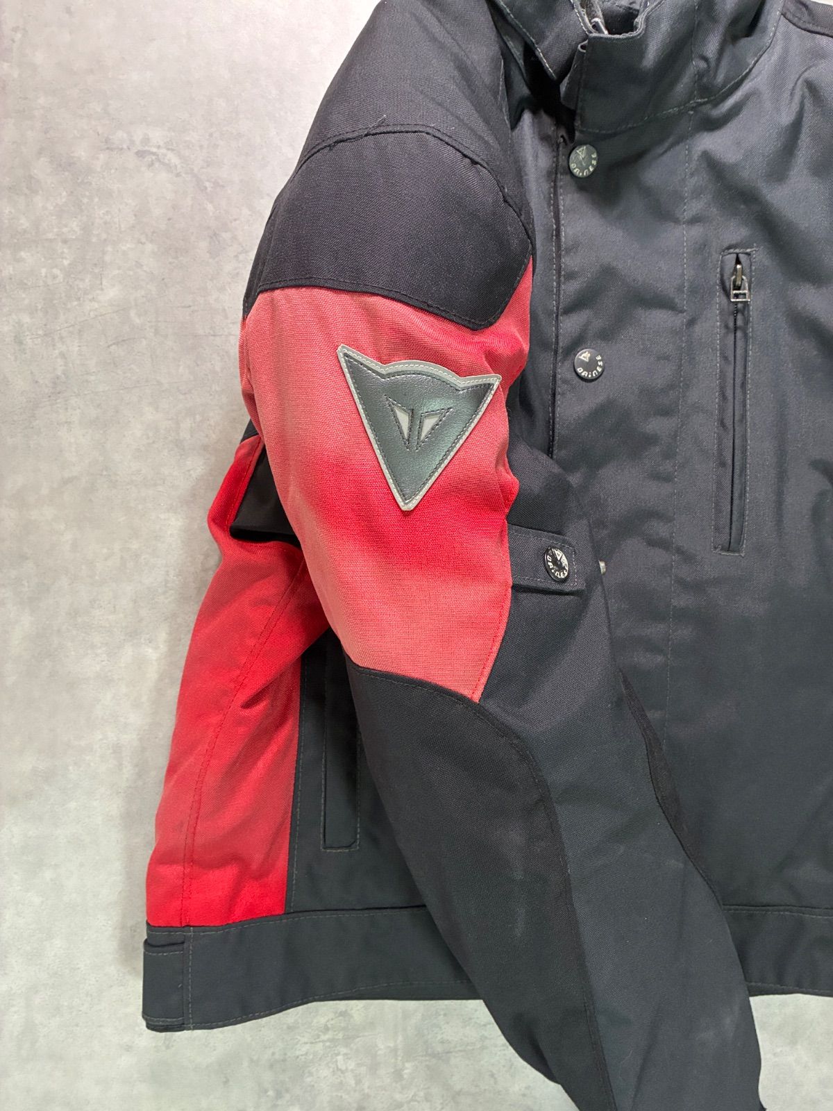 ダイネーゼ DAINESE バイクジャケット プロテクター付 D-DRY 黒赤