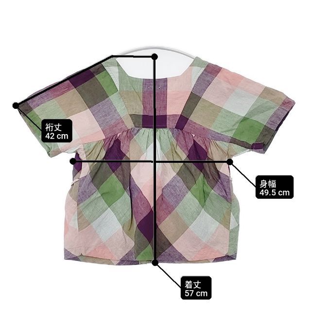 mina perhonen laundry hana kaze リネン サイズ36 定価25000円 ss1674